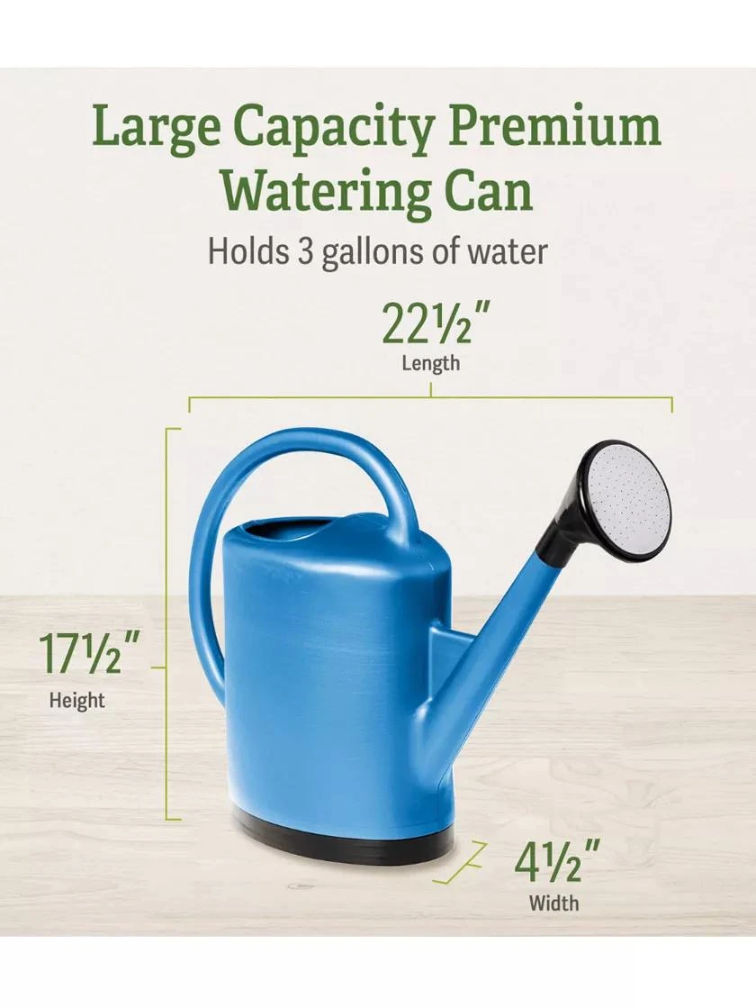 French Blue Watering Can 2 French Blue Watering Can - Image 2