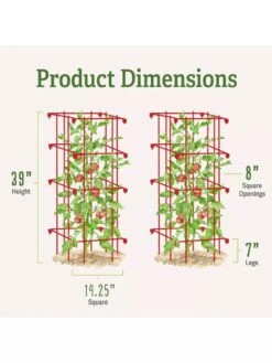 Tomato Cages, Set Of 4 -The Bloom Yard Sales Shop 8587040 1
