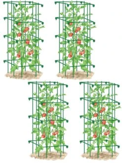 Tomato Cages, Set Of 4 -The Bloom Yard Sales Shop 8587040 GR 001E tif