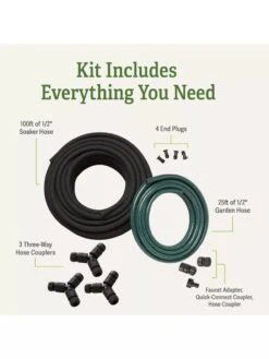 Garden Row Snip-n-Drip Soaker System -The Bloom Yard Sales Shop 8587042 inclusion