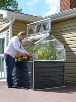 Canopia® By Palram Plant Inn™ Raised Bed Greenhouse, 4' X 4' -The Bloom Yard Sales Shop 8588308 02V tif