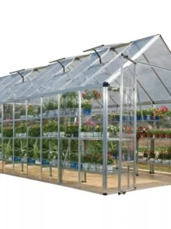 Canopia® By Palram Harmony™ Snap & Grow Greenhouse, 8' 23 Canopia® By Palram Harmony™ Snap & Grow Greenhouse, 8' -The Bloom Yard Sales Shop 8591043 03V tif