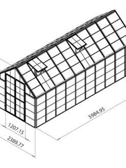 Canopia® By Palram Harmony™ Snap & Grow Greenhouse, 8' 36 Canopia® By Palram Harmony™ Snap & Grow Greenhouse, 8' -The Bloom Yard Sales Shop 8591043 11V tif