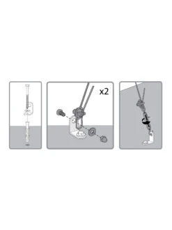 Canopia® By Palram Anchoring Kit For The Palram - Canopia Greenhouses -The Bloom Yard Sales Shop 8591357 07v