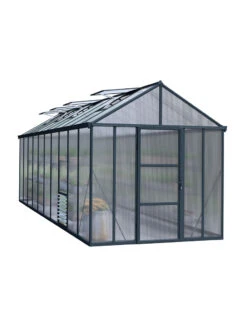 Canopia® By Palram Glory™ Greenhouse, 8' -The Bloom Yard Sales Shop 8591552 02v glory greenhouse 8 x 20 ft