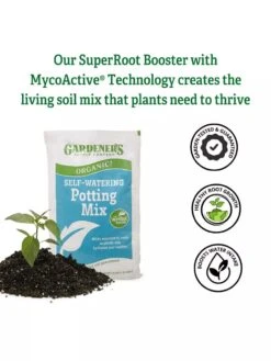 Organic Self-Watering Potting Mix, 20 Qts. -The Bloom Yard Sales Shop 8592225 3