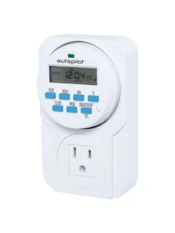 Digital Programmable 7 Day Timer Single Outlet