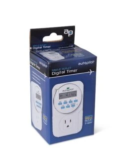 Digital Programmable 7 Day Timer Single Outlet -The Bloom Yard Sales Shop 8598884 17673
