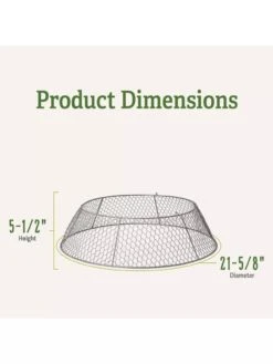 Chicken Wire Cloche Extension -The Bloom Yard Sales Shop 8599107 1