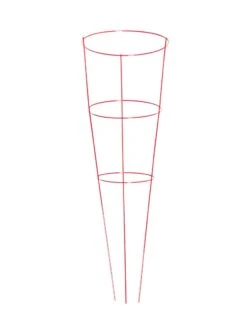 Heavy-Duty Plant Supports 42", Set Of 5 6 Heavy-Duty Plant Supports 42", Set Of 5 -The Bloom Yard Sales Shop 8600029 02v heavy duty colorful plant supports 42 inch red