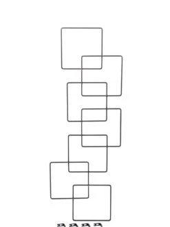 Building Blocks Wall Trellis, 45" -The Bloom Yard Sales Shop 8610183 3933 tif