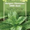 Rutgers Obsession Basil Organic Seeds