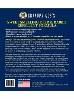 Grandpa Gus's Deer & Rabbit Repellent Spray -The Bloom Yard Sales Shop 8612427 05V 3 4