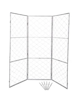 Chicken Wire Pea Trellis -The Bloom Yard Sales Shop 8612718 0050
