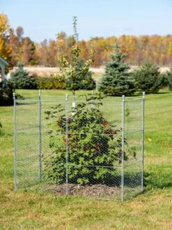 Tall Chicken Wire Critter Fence Extension Panel, Set Of 2 -The Bloom Yard Sales Shop 8613260 0030 1