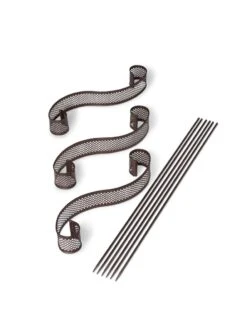 Scroll Linking Stakes, Set Of 3 13 Scroll Linking Stakes, Set Of 3 -The Bloom Yard Sales Shop 8613321 5899