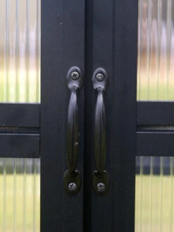 MONT Growers Edition Greenhouse, 8' X 8' -The Bloom Yard Sales Shop bk door handles 2000 300 dpi 2
